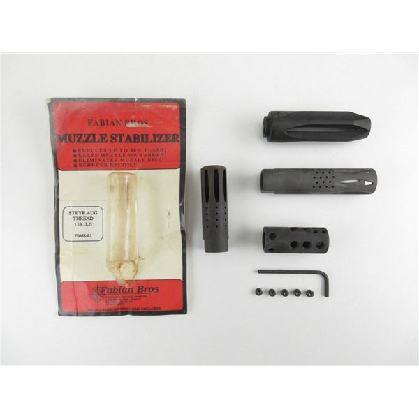 ASSORTED MUZZLE BREAKS LOT