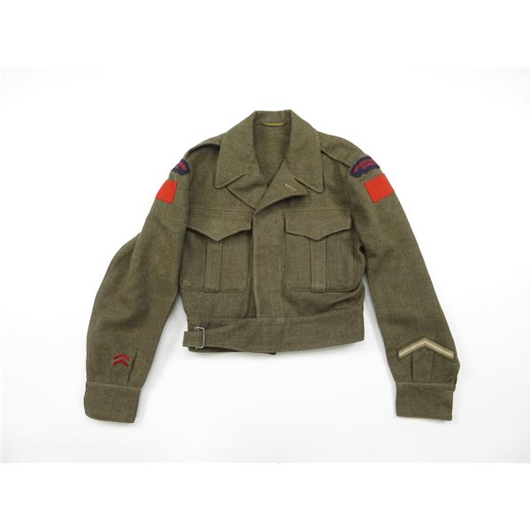 WWII CANADIAN BATTLE DRESS TUNIC