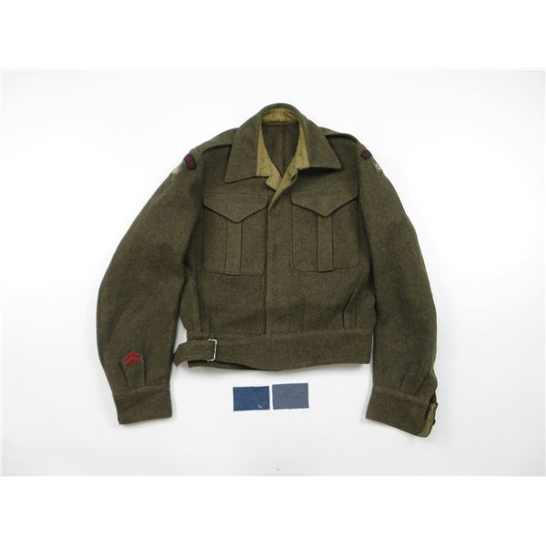 WWII CANADIAN BATTLE DRESS TUNIC