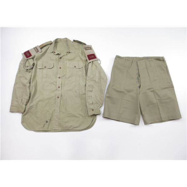 WWII CANADIAN LSH ITALY UNIFORM SET