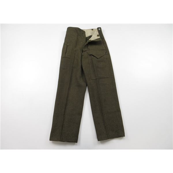 WWII CANADIAN BATTLE DRESS PANTS