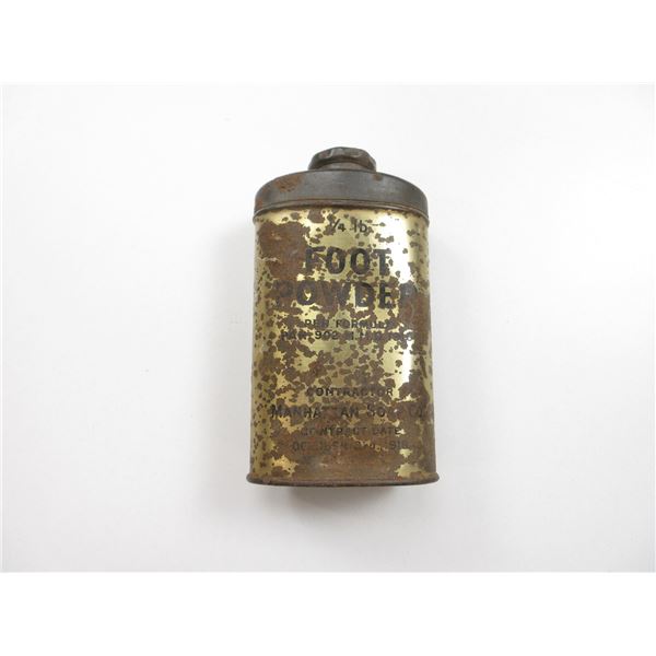 WWI U.S. FOOT POWDER TIN