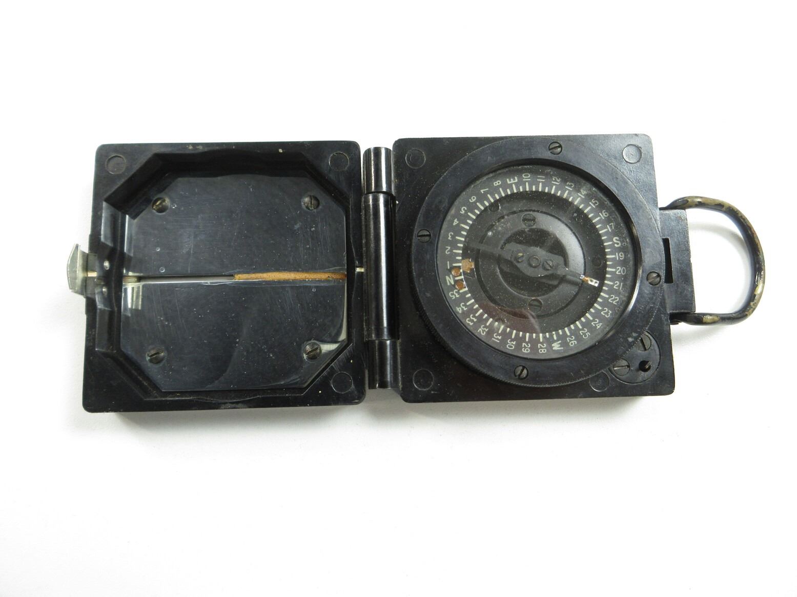 Metal Prismatic Marching Compass – Military Style – Durable & Reliable
