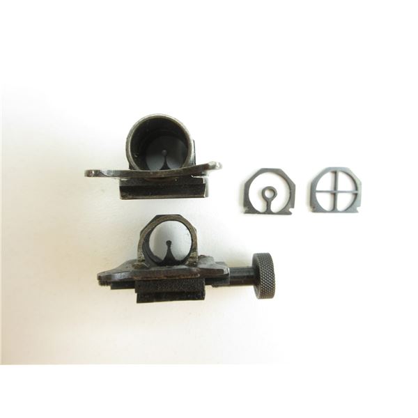 VINTAGE RIFLE GLOBE FRONT SIGHTS LOT