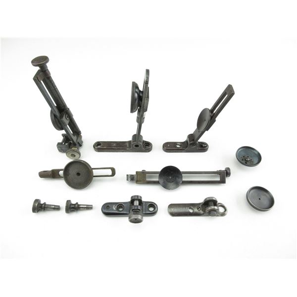 ASSORTED TANG PEEP SIGHTS AND PARTS LOT