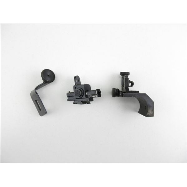 ASSORTED RIFLE REAR PEEP SIGHTS LOT