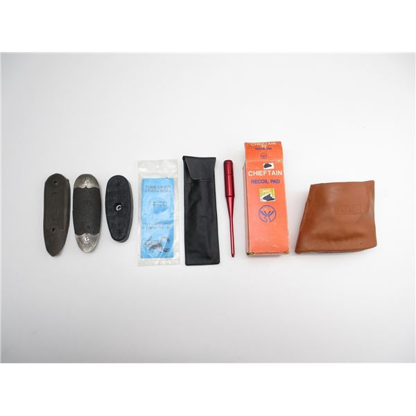 ASSORTED SHOT GUN AND RIFLE PARTS LOT