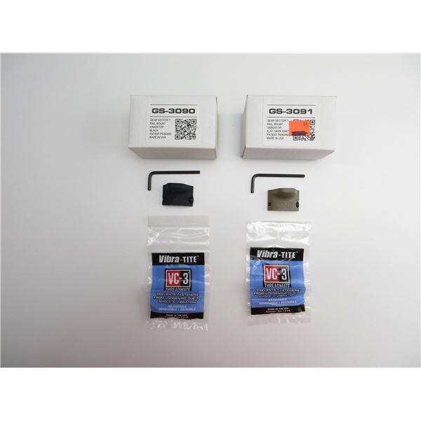 GEAR SECTOR RAIL MOUNT HANDSTOP LOT