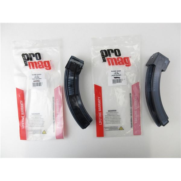 PROMAG RUGER 10/22 .22 LR MAGAZINE LOT