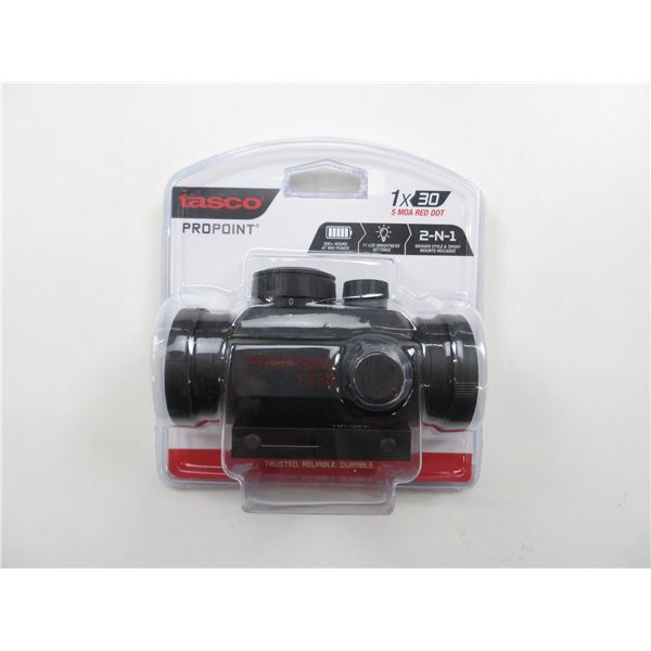 TASCO PROPOINT 1X 30MM RIFLE SCOPE