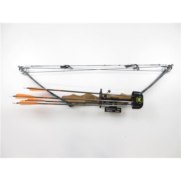 UNKNOWN COMPOUND BOW AND ARROWS LOT