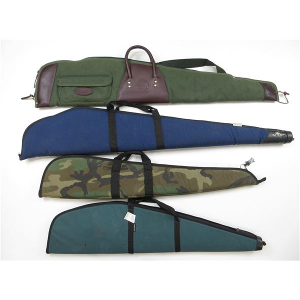 ASSORTED PADDED SOFT RIFLE CASE LOT