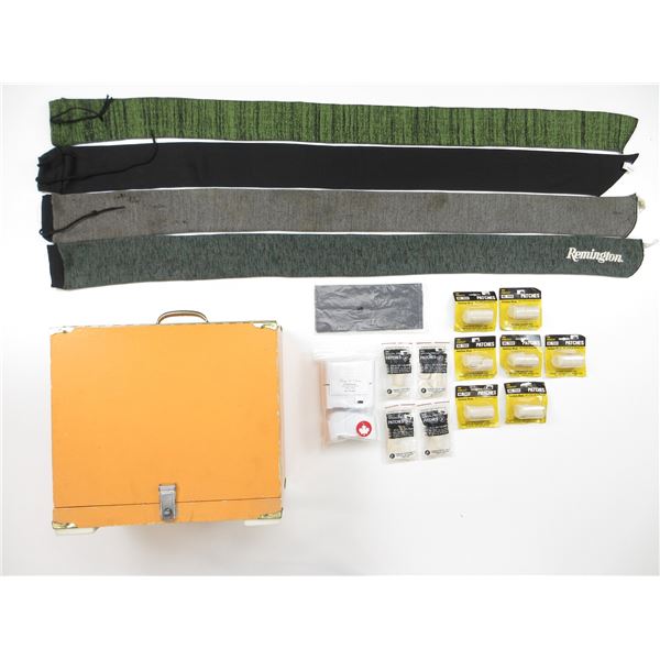 RANGE BOX AND ACCESSORIES LOT