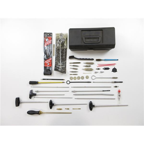 ASSORTED GUN CLEANING ACCESSORIES LOT