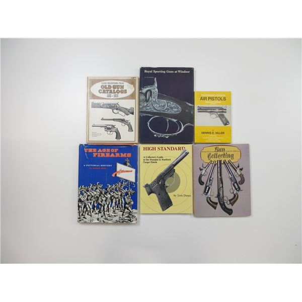 ASSORTED GUN COLLECTING BOOK LOT