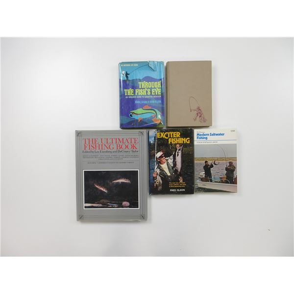 ASSORTED FISHING BOOK LOT