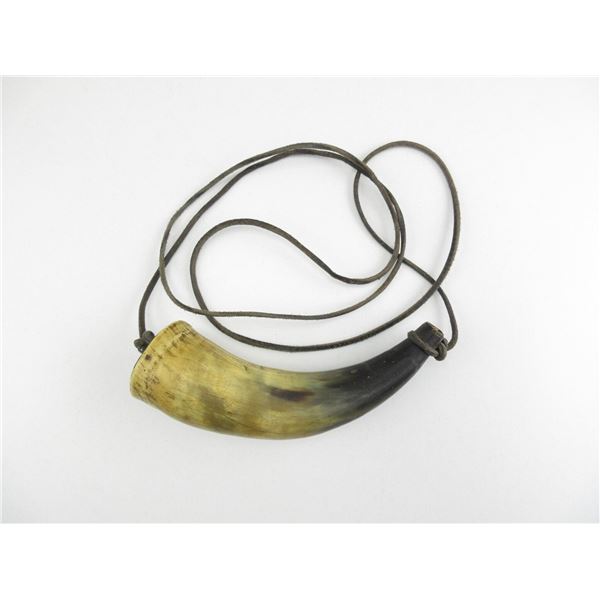 BLACK POWDER HORN