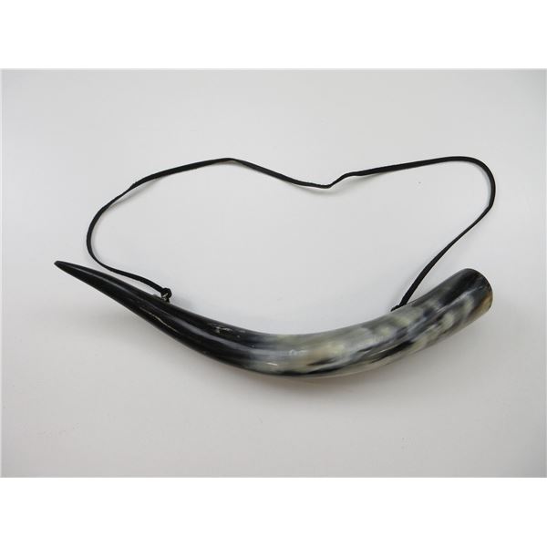 BLACK POWDER HORN