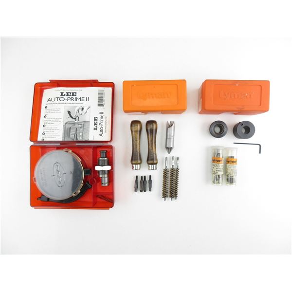 ASSORTED RELOADING ACCESSORIES LOT