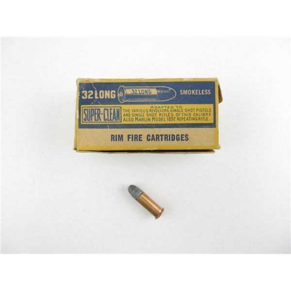 COLLECTIBLE CIL .32 LONG RIMFIRE AMMO