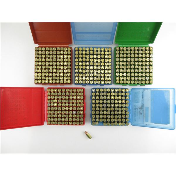 RELOADED ASSORTED 9MM LUGER AMMO LOT