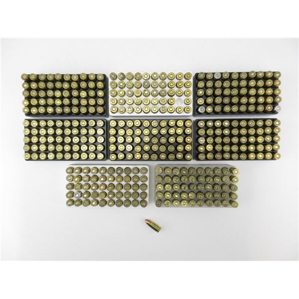 RELOADED ASSORTED 9MM LUGER AMMO LOT