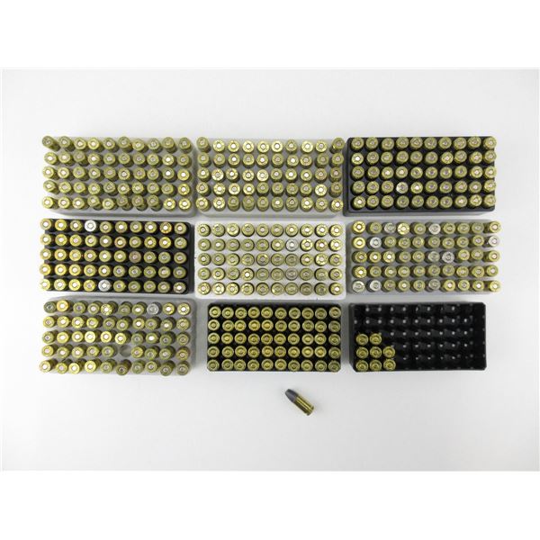 RELOADED ASSORTED 9MM LUGER AMMO LOT