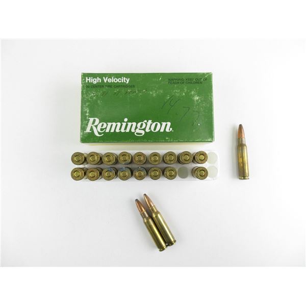 REMINGTON .308 WIN AMMO LOT ETC.