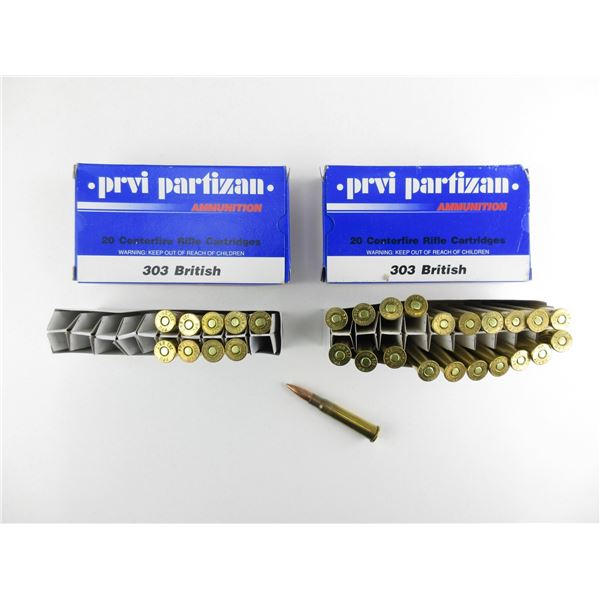 PPU .303 BR AMMO LOT