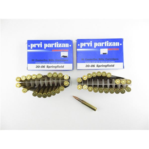 PPU .30-06 SPRG AMMO LOT