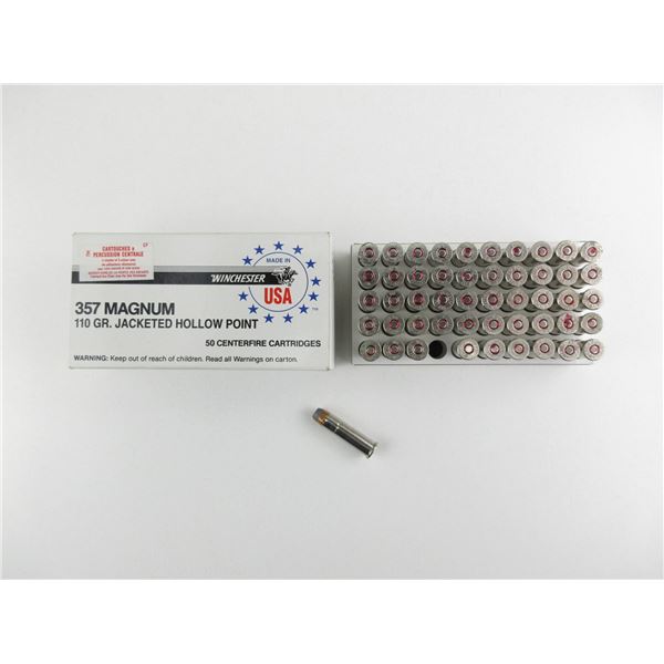 WINCHESTER .357 MAGNUM AMMO LOT