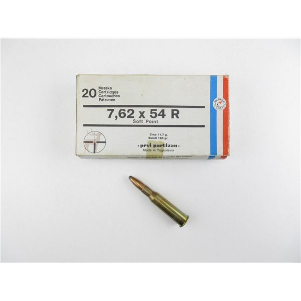 PRVI PARTIZAN 7.62X54R AMMO LOT