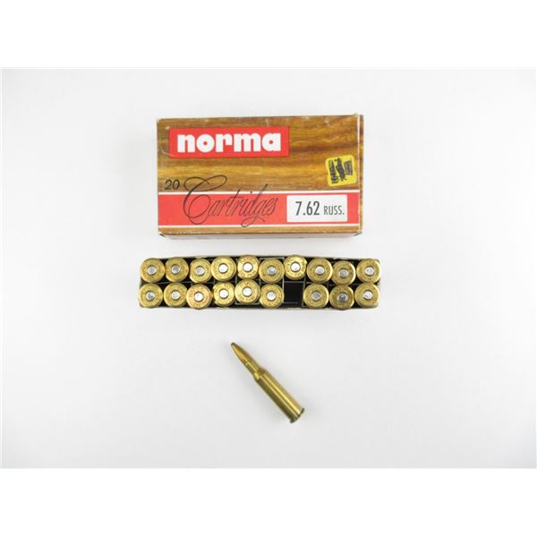 NORMA 7.62 RUSSIAN AMMO LOT