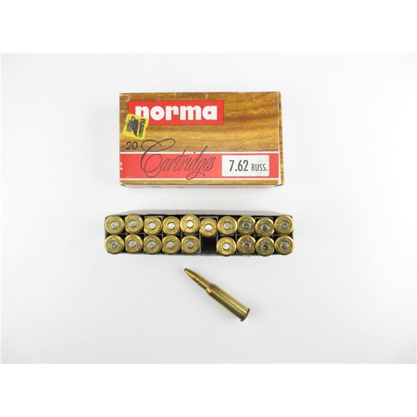 NORMA 7.62 RUSSIAN AMMO LOT