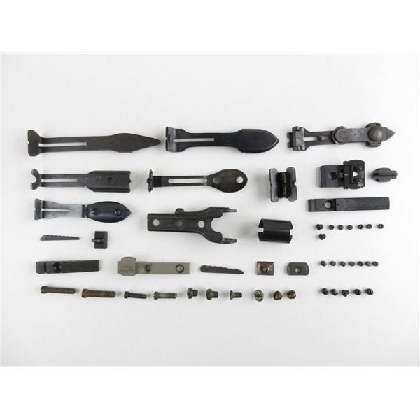 GUNSMITH ASSORTED REAR SIGHTS LOT