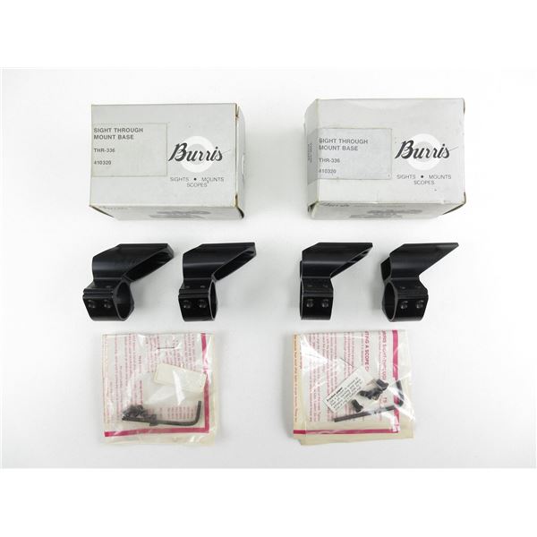 BURRIS SEE-THRU MOUNT BASE LOT