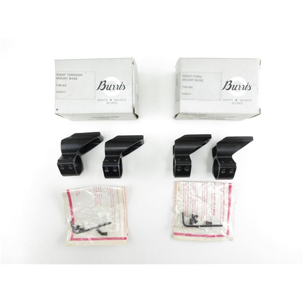 BURRIS SEE-THRU MOUNT BASE LOT