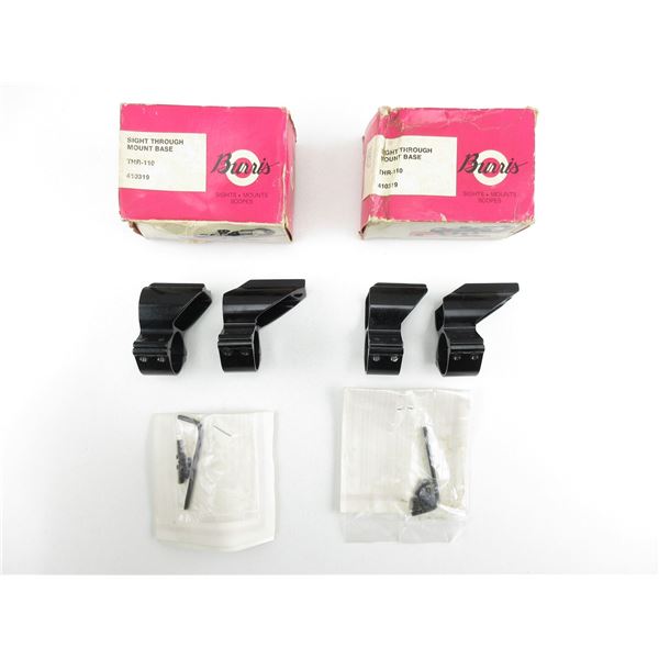 BURRIS SEE-THRU MOUNT BASE LOT