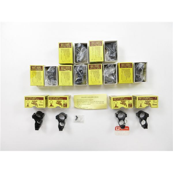 WILLIAM SIGHT-THRU MOUNTS LOT