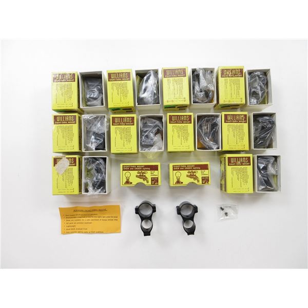 WILLIAM SIGHT-THRU MOUNTS LOT