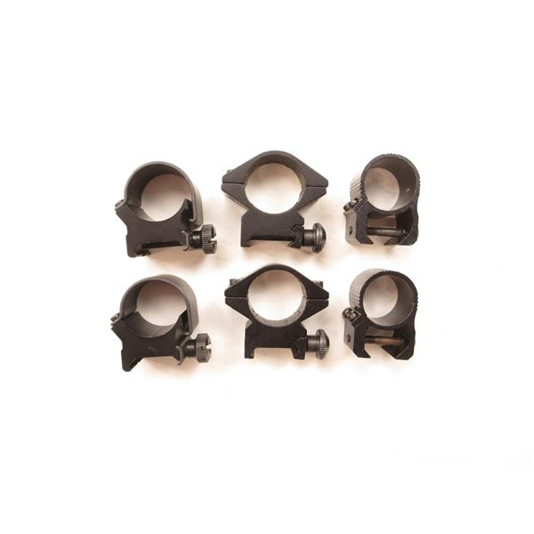 ASSORTED SCOPE RINGS LOT