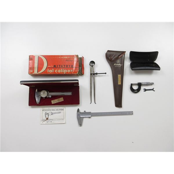 ASSORTED GUNSMITHING / HOBBYIST MEASURING TOOLS LOT