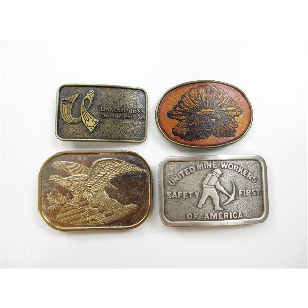 ASSORTED BELT BUCKLES LOT