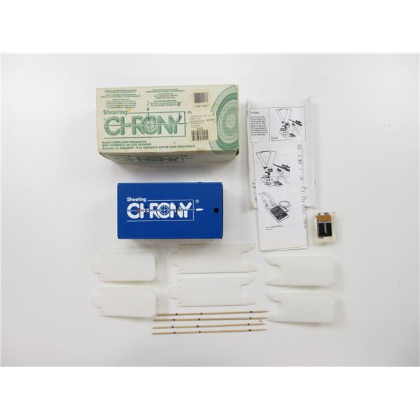 SHOOTING CHRONY BETA