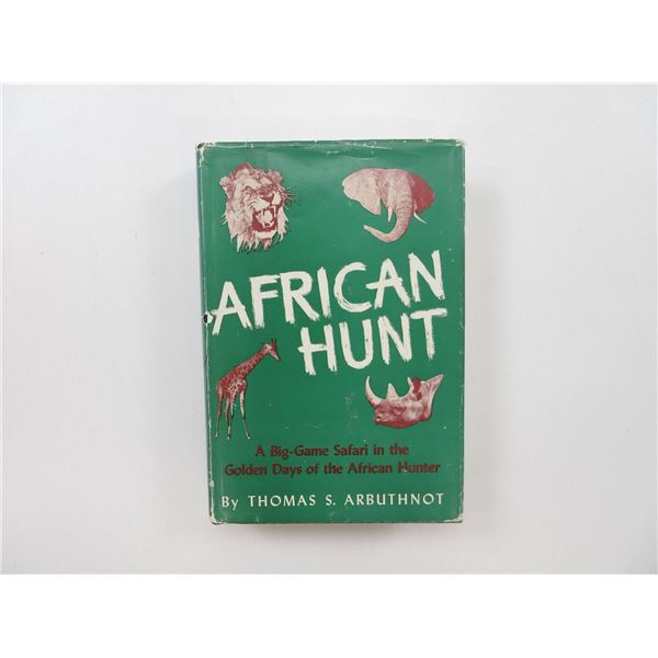 "AFRICAN HUNT" BOOK