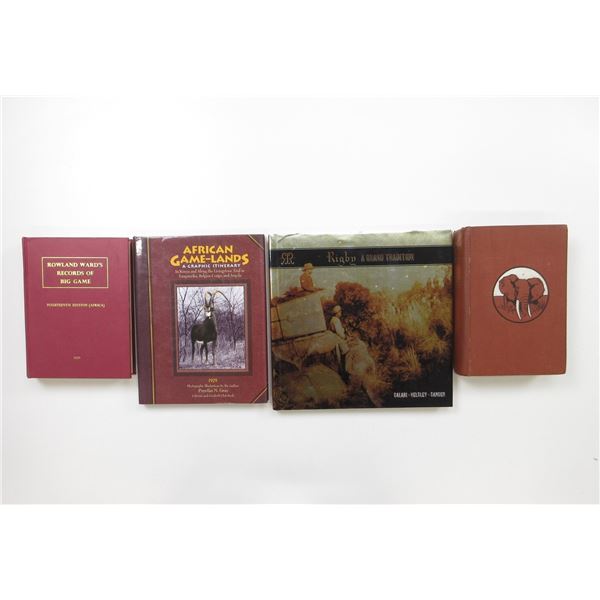 ASSORTED AFRICAN HUNTING BOOK LOT