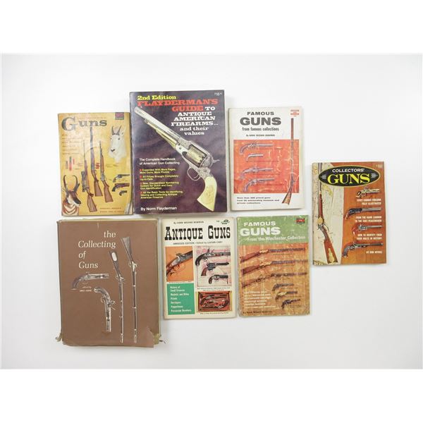 ASSORTED GUN COLLECTING BOOK LOT