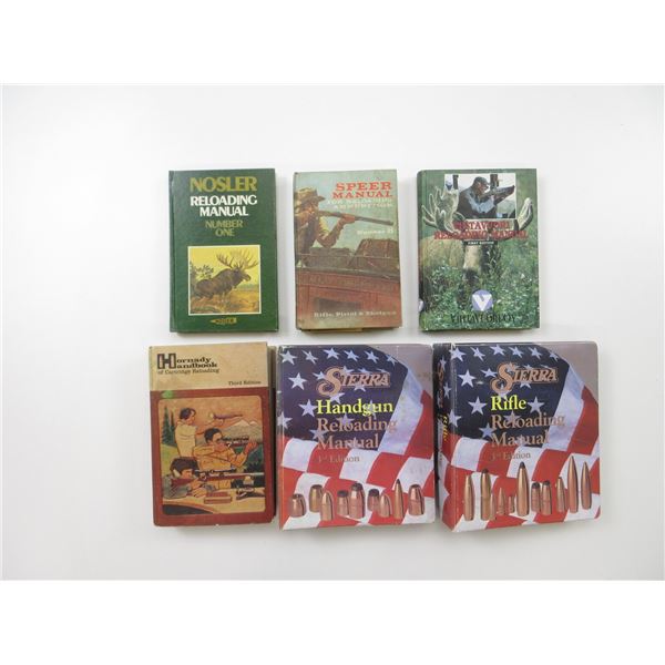 ASSORTED RELOADING BOOK LOT
