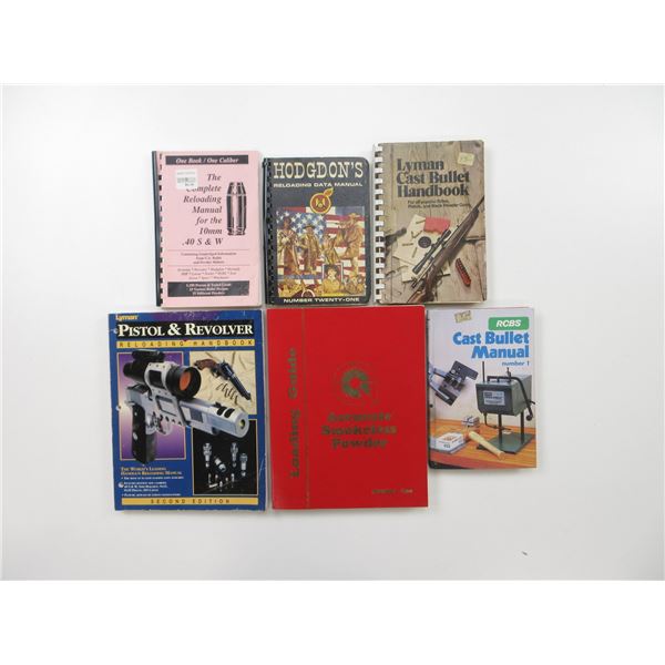 ASSORTED RELOADING BOOK LOT