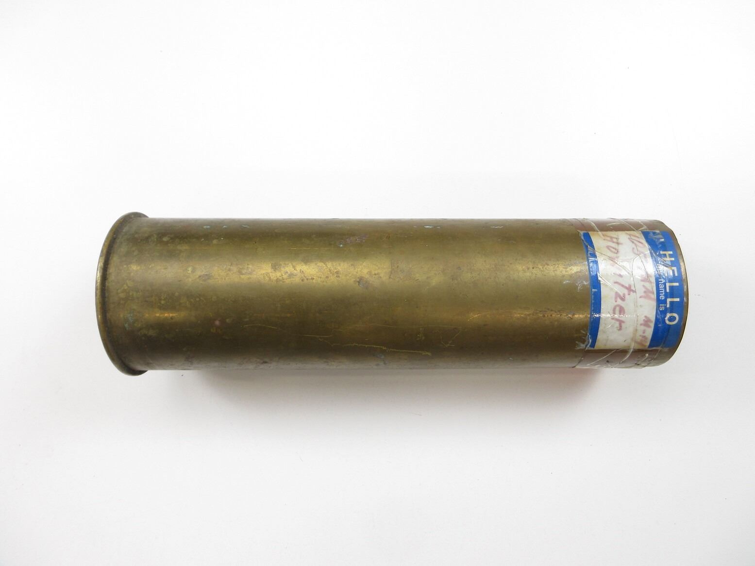CANADIAN MILITARY 105MM BRASS SHELL